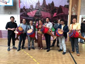 Chhay Yam's Dance, Khmer New Year 2019 at Vennesla Hall, Norway